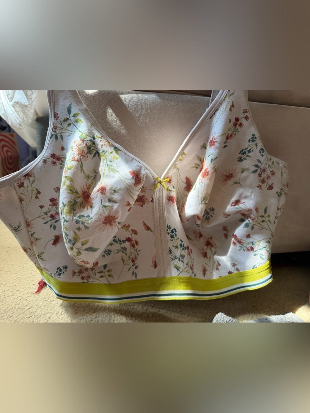 Cacique Floral Bralette wireless 46H